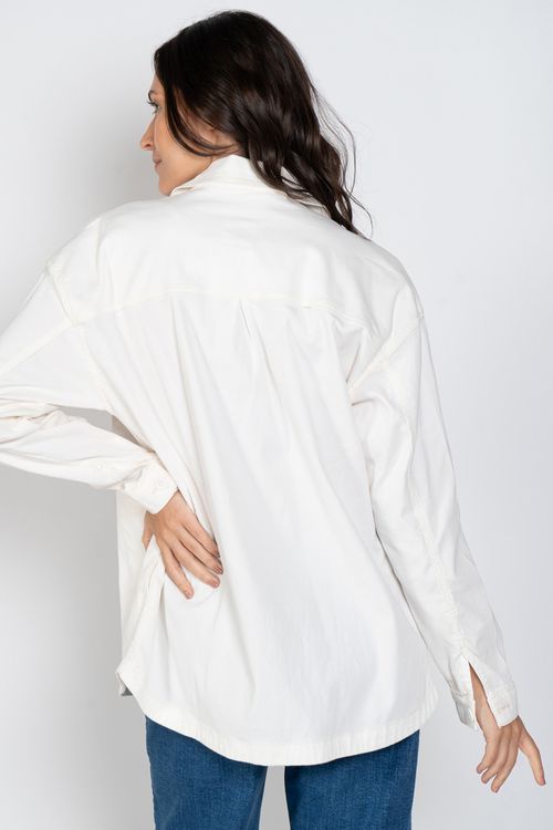 Jaqueta Billabong Every Time Shacket Off White