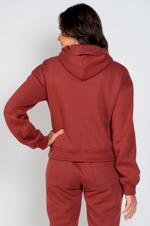 Moletom Billabong Fech Palmin Kendall Vinho