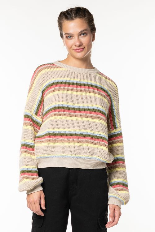 Tricot Billabong Stripe Multi Cores