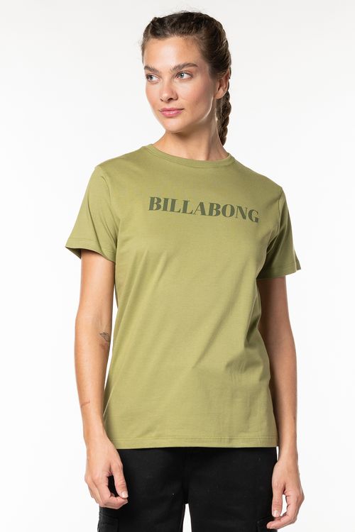 Camiseta Billabong M/C Baseline Verde