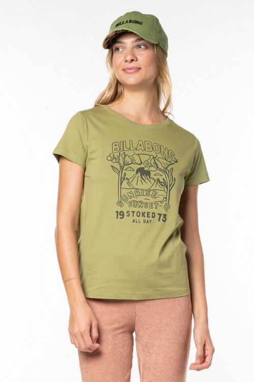 Camiseta Billabong M/C Sunrise Verde