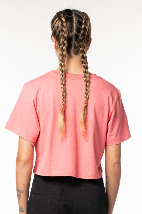 Blusa Billabong M/C Revival Rosa Escuro