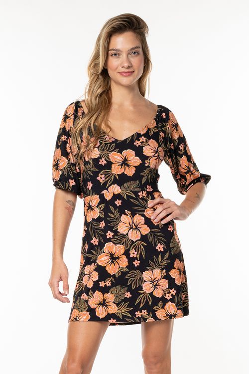 Vestido Billabong Tropic Multi Cores