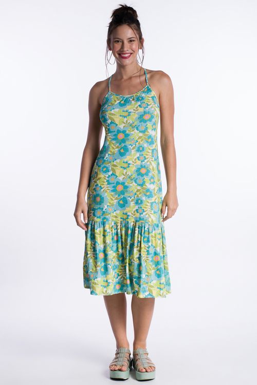 Vestido Billabong Lets Hang Multi Cores