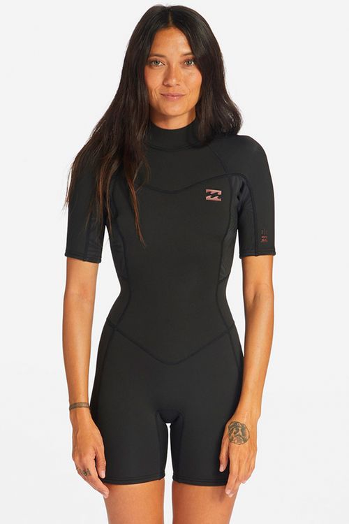WETSUIT 202 SYNERGY BZ SS SPRING WILD BLACK