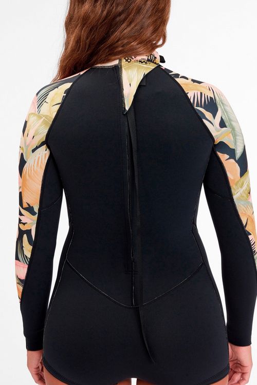 Wetsuit Billabong Spring Fever Ls Spring Jungle Night