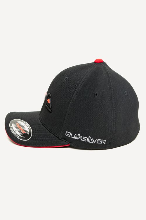Boné Quiksilver Emb Three Logo Black