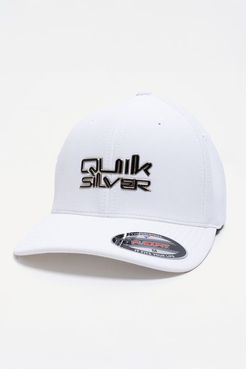 Boné Quiksilver Outline Broken Omni White