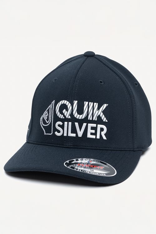 Boné Quiksilver Silver Transfer Emb Navy
