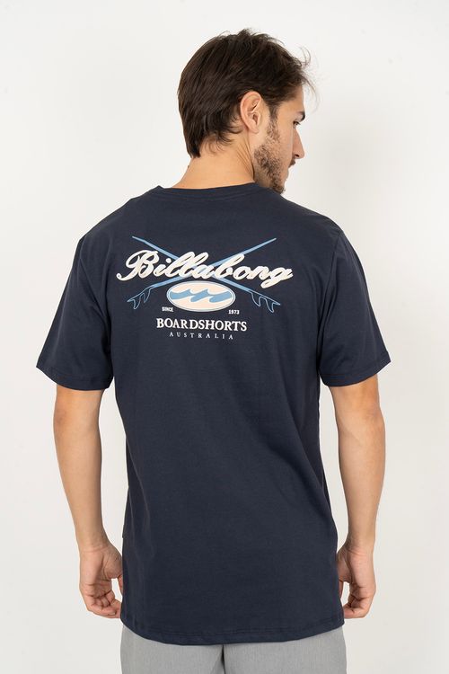 Camiseta Billabong M/C Crossboards Marinho