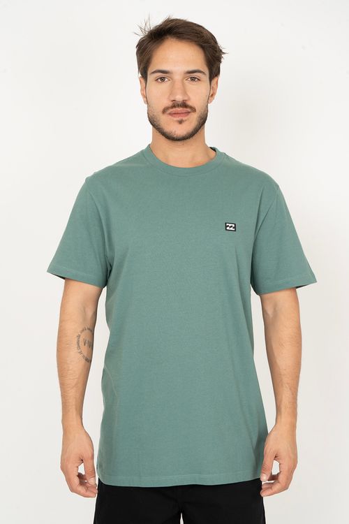 Camiseta Billabong M/C Icon Patch Verde