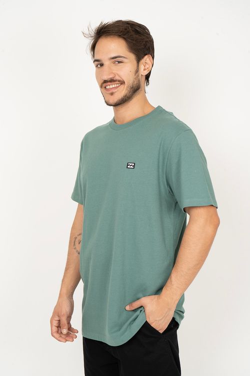 Camiseta Billabong M/C Icon Patch Verde
