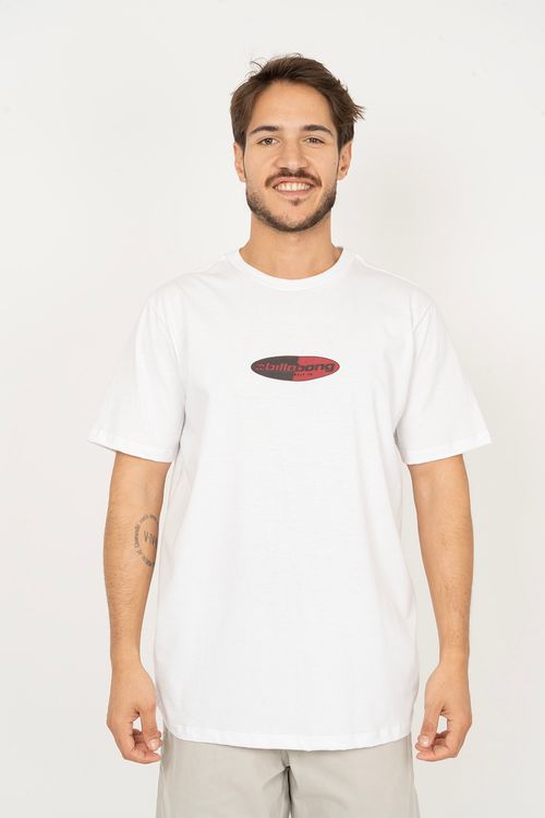 Camiseta Billabong M/C Split Pill Branco