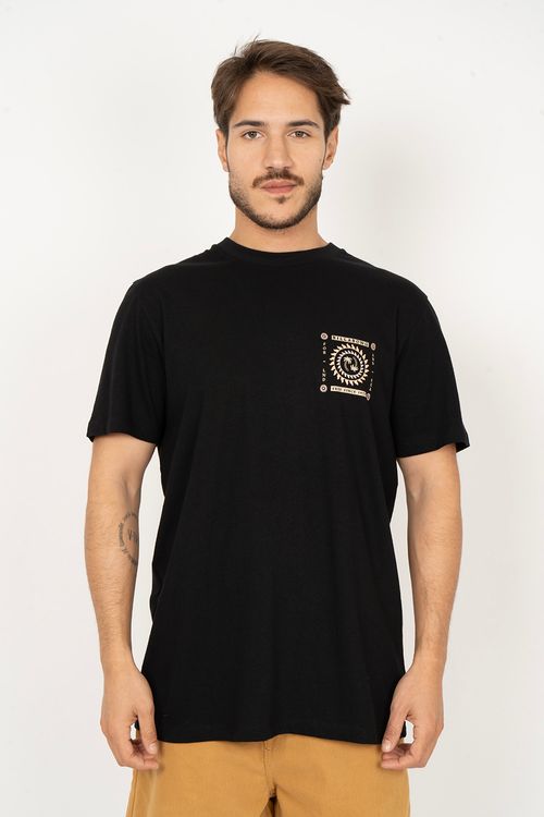 Camiseta Billabong M/C Spun Out Preto