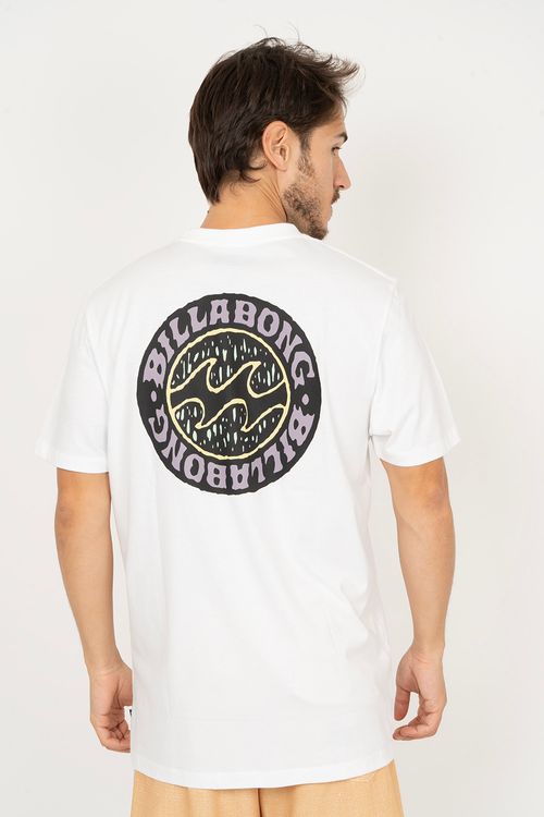 Camiseta Billabong M/C Decal Branco