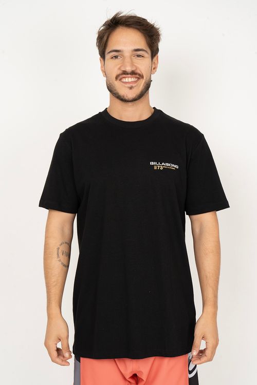 Camiseta Billabong M/C Spec 73 Ii Preto
