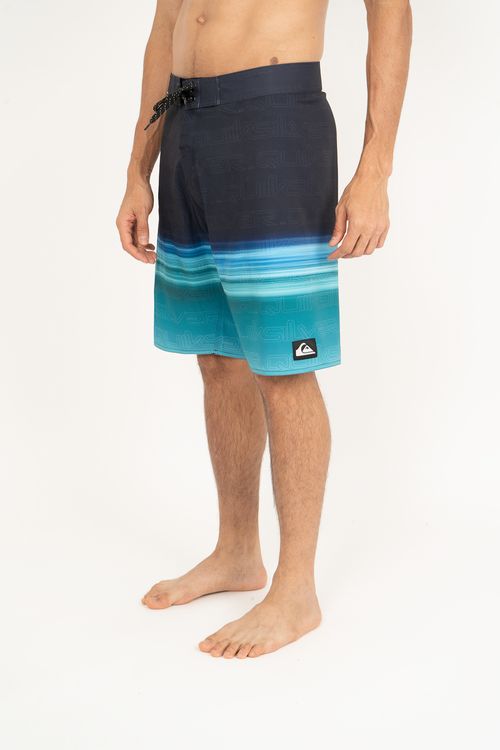 Boardshort Quiksilver Everyday How Down Word 21 Marinho
