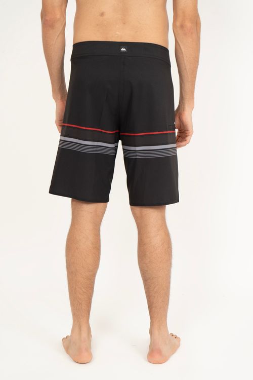 Boardshort Quiksilver Everyday Three Logo 20 Preto