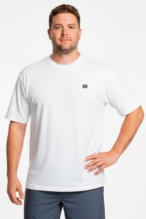 Camiseta Billabong M/C Icon Patch Ps Branco