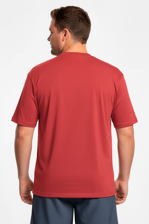 Camiseta Billabong M/C Icon Patch Ps Vermelho