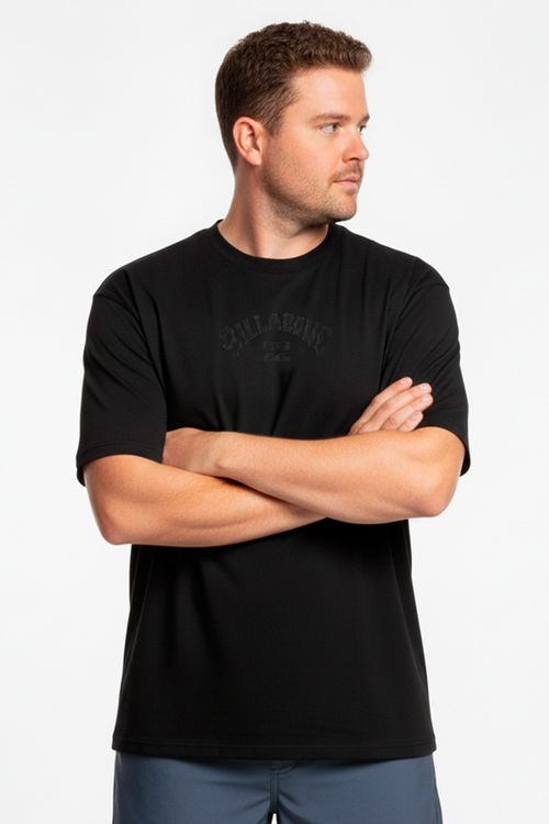Camiseta Billabong M/C Mid Arch Ps Preto