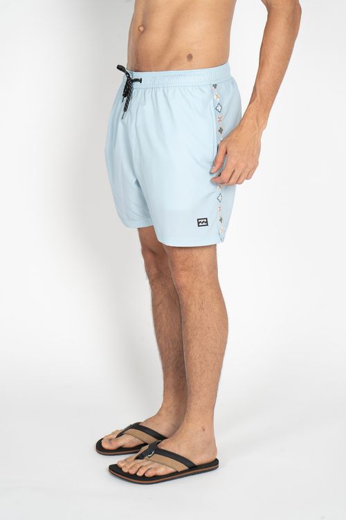 Boardshort Billabong Wategos Layback 17 Azul Claro
