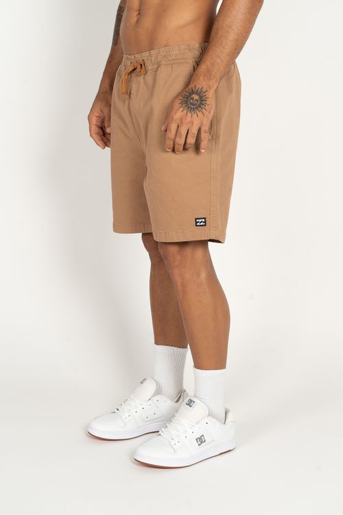 Bermuda Billabong Larry Layback Twill Caqui