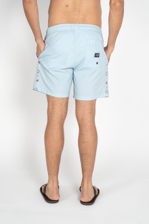 Boardshort Billabong Wategos Layback 17 Azul Claro