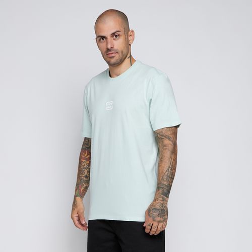 Camiseta Billabong M/C Bracket Wave Color Verde Claro
