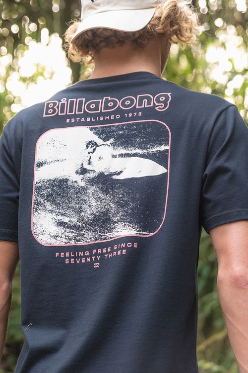 Camiseta Billabong M/C Layback Preto