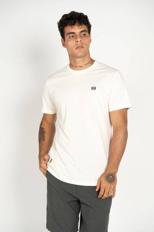 Camiseta Billabong M/C Icon Patch Off White