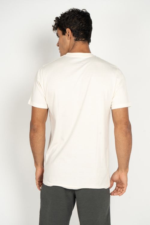 Camiseta Billabong M/C Icon Patch Off White