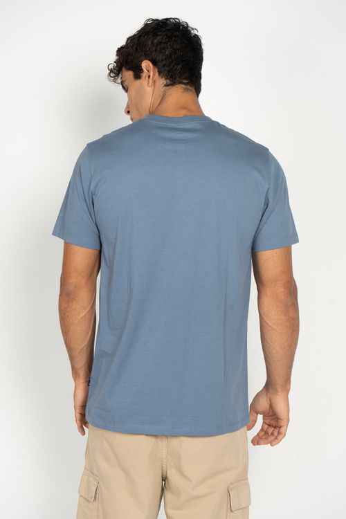 Camiseta Billabong M/C Icon Patch Azul