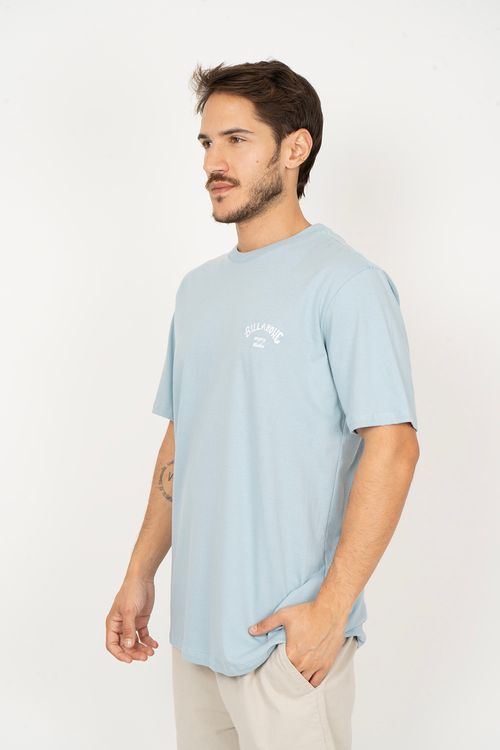 Camiseta Billabong M/C Small Arch Azul Claro