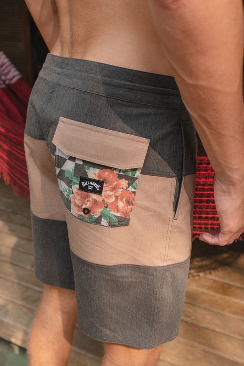 Boardshort Billabong Tribong Lt  Dark Brown