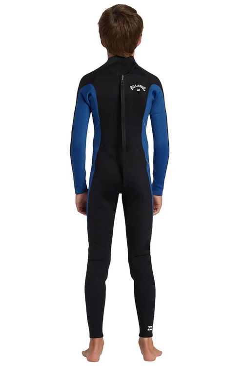 Wetsuit Billabong 302 Foil Bz Fl Fullsuit Tn Mid Blue