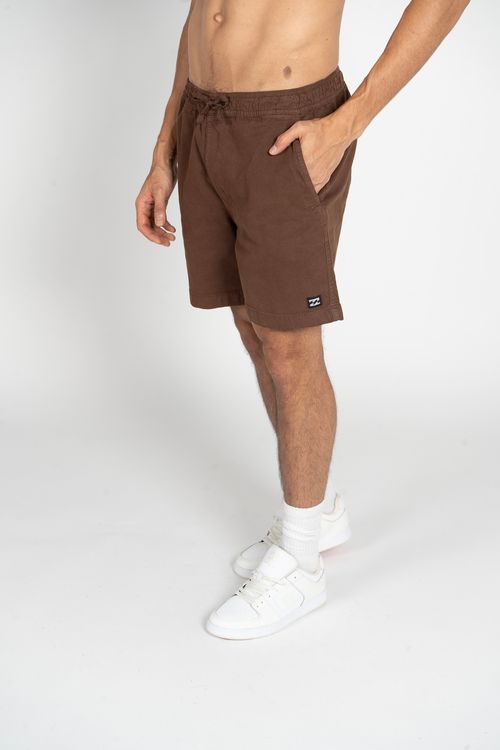 Bermuda Billabong Larry Layback Twill Marrom