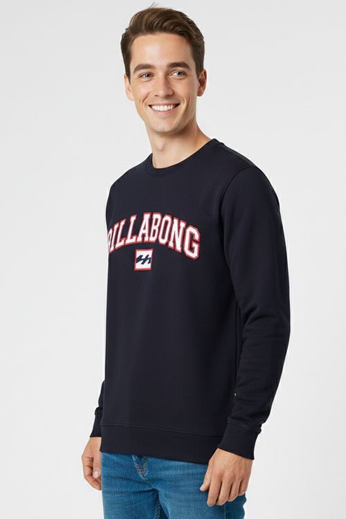 Moletom Billabong Care Collegium 305Grm Tn Marinho