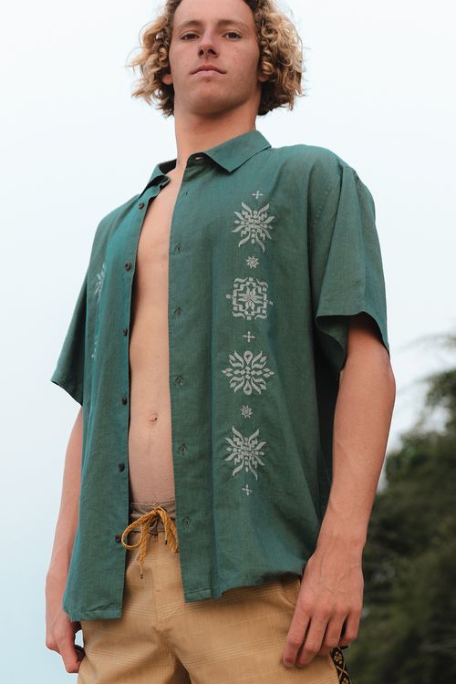 Camisa Billabong M/C Frequency Ss Arine Green