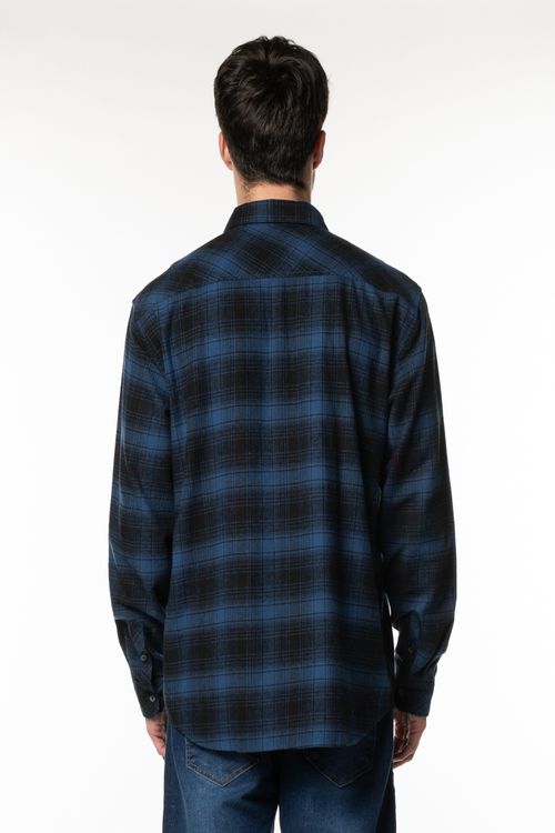 Camisa Billabong M/L Coastline Flannel Blue