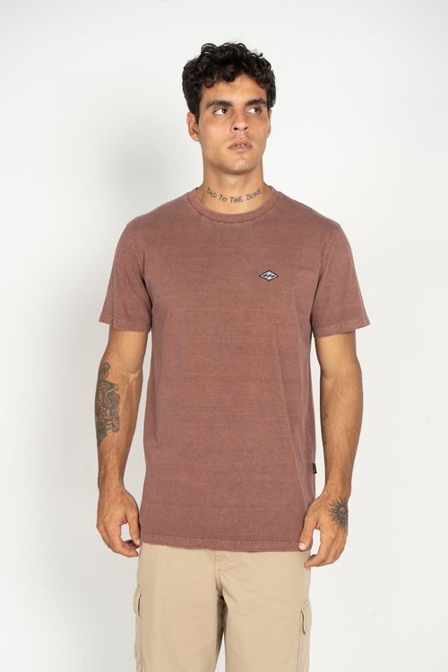 Camiseta Billabong M/C Essential Ii Ww Vinho