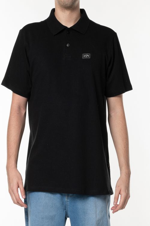 Camisa Polo Billabong M/C Arch Crew Preto