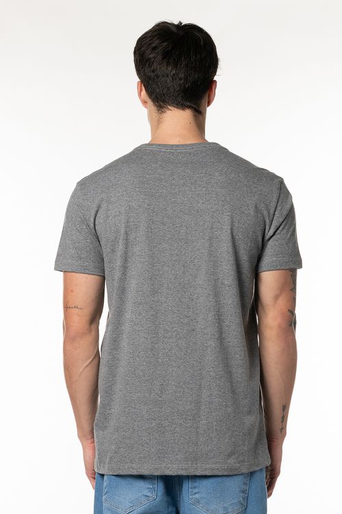 Camiseta Billabong M/C Small Arch  Cinza Medio Mescla