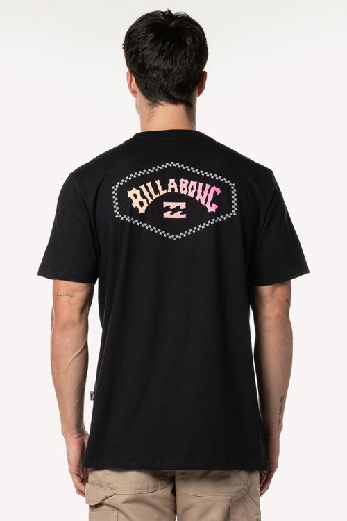 Camiseta Billabong M/C Exit Arch Iii Preto