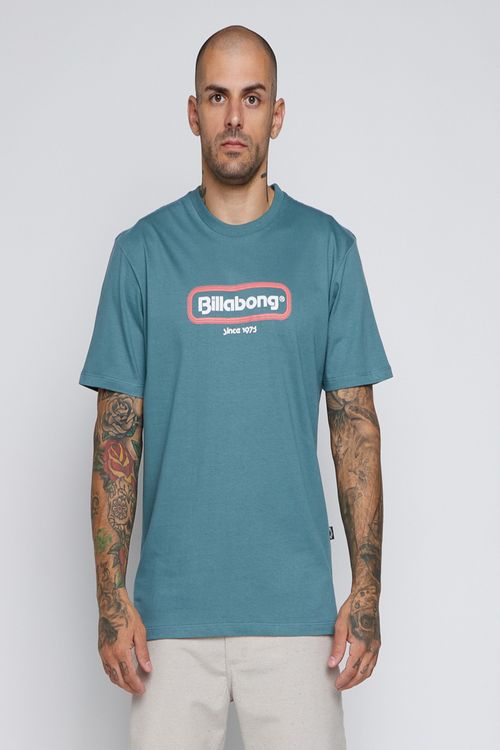 Camiseta Billabong M/C Walled Iv Verde