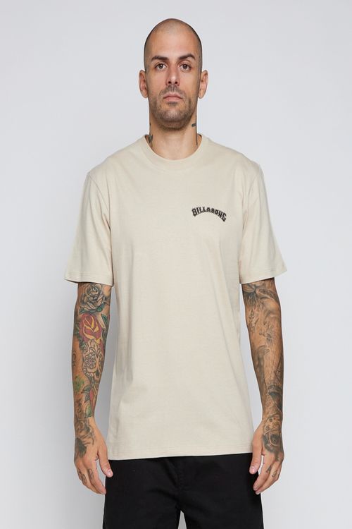 Camiseta Billabong M/C Arch Wave Ii Areia