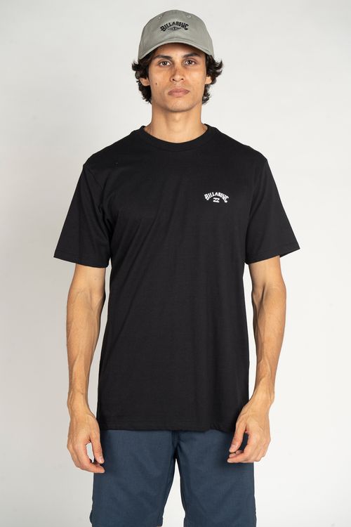 Camiseta Billabong M/C Small Arch Preto