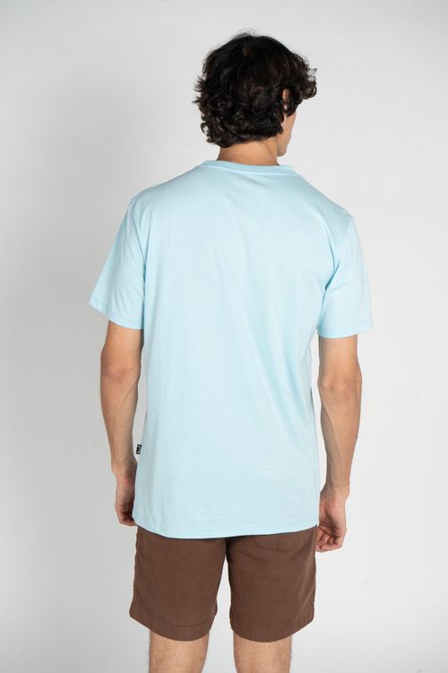 Camiseta Billabong M/C Gradient Arch Azul Claro