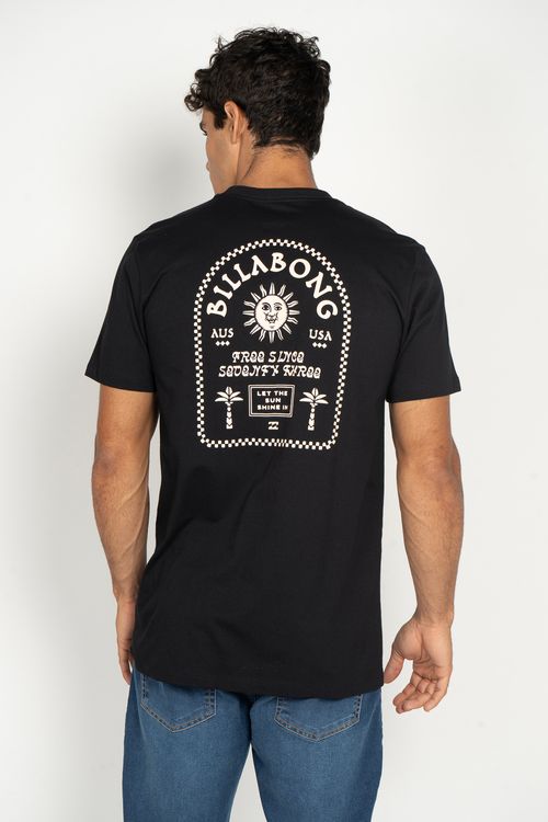 Camiseta Billabong M/C Portal Preto