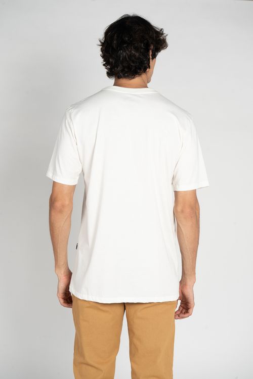 Camiseta Billabong M/C Wave Stripe Off White